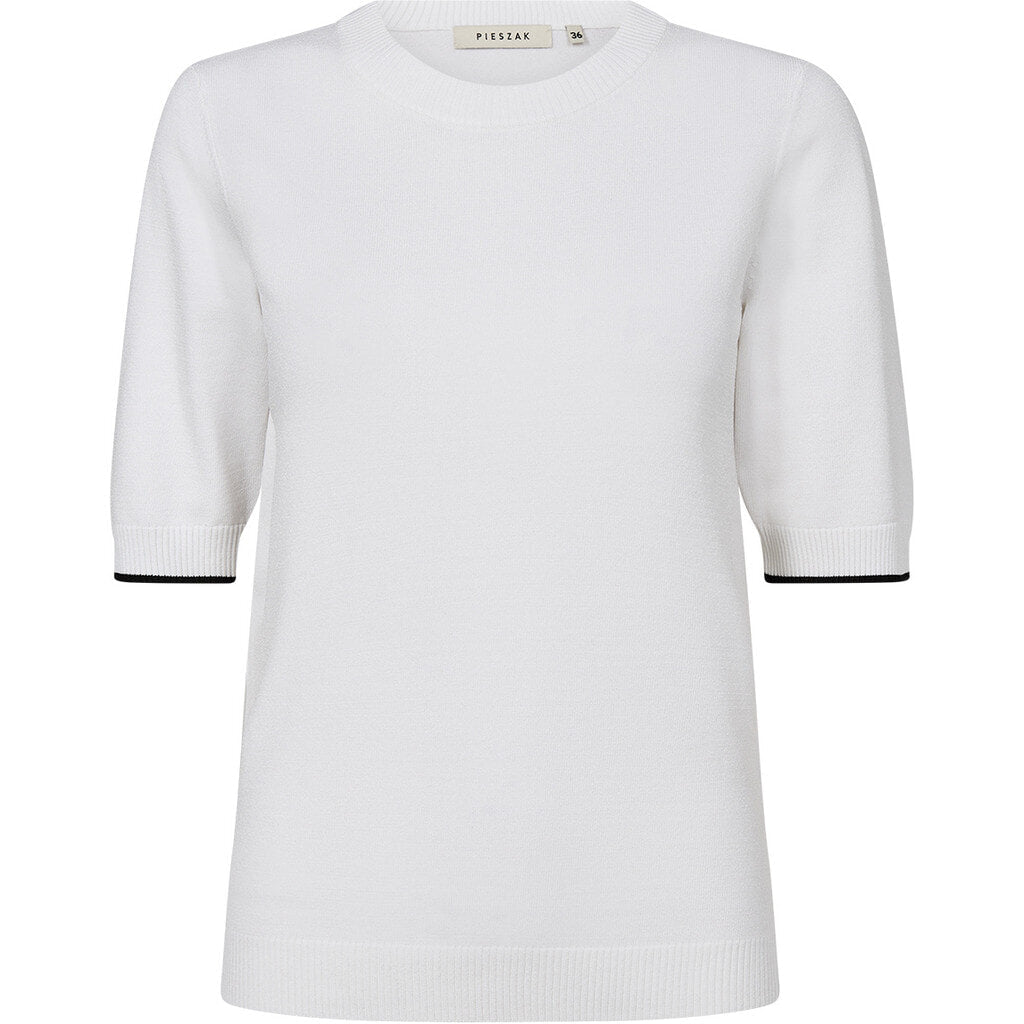 Vigga Contrast Polo Knit