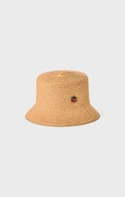 Tina Bucket hat straw