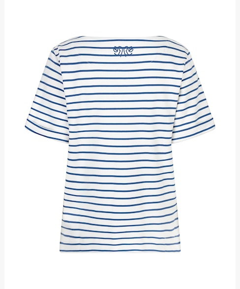 Terry Stripe Short Sleeve