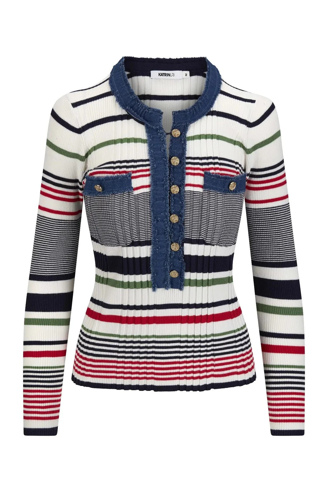 La Pullover stripe