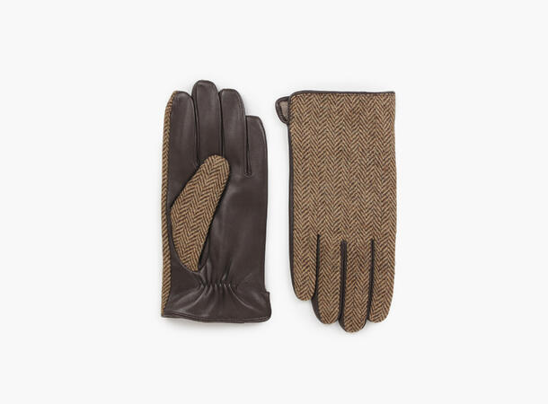 Glenn Herringbone Skinnhansker