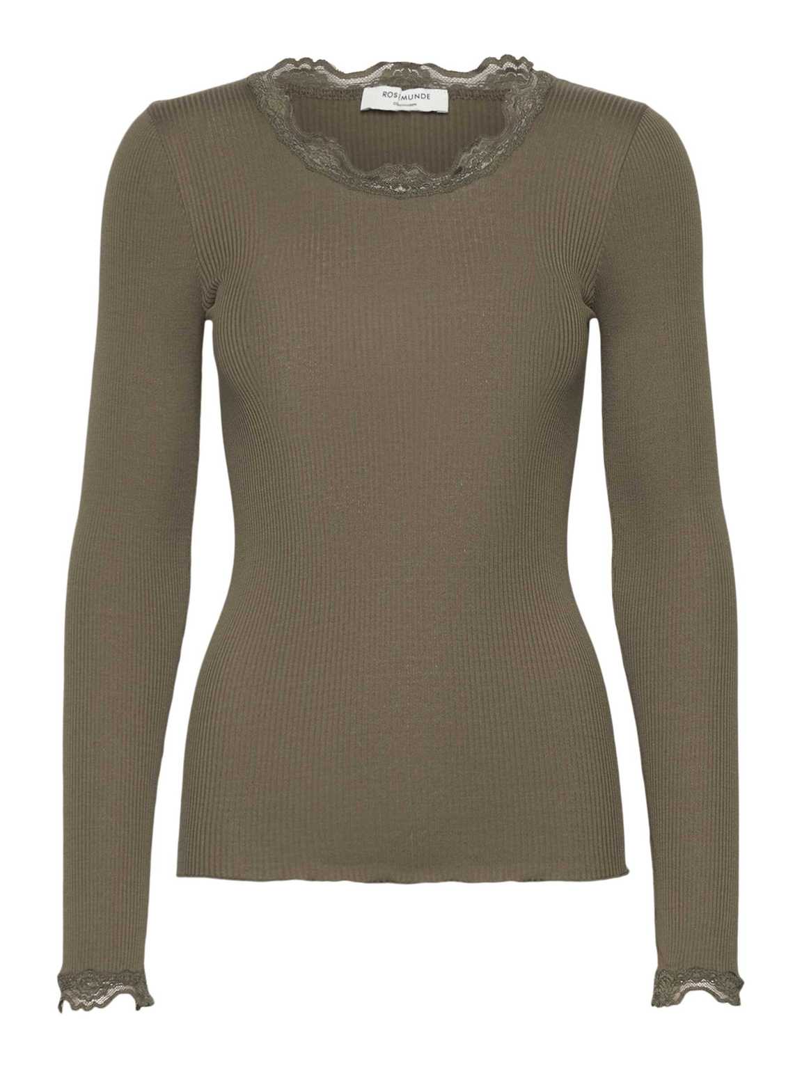 RW BAbett silk lace long sleeve