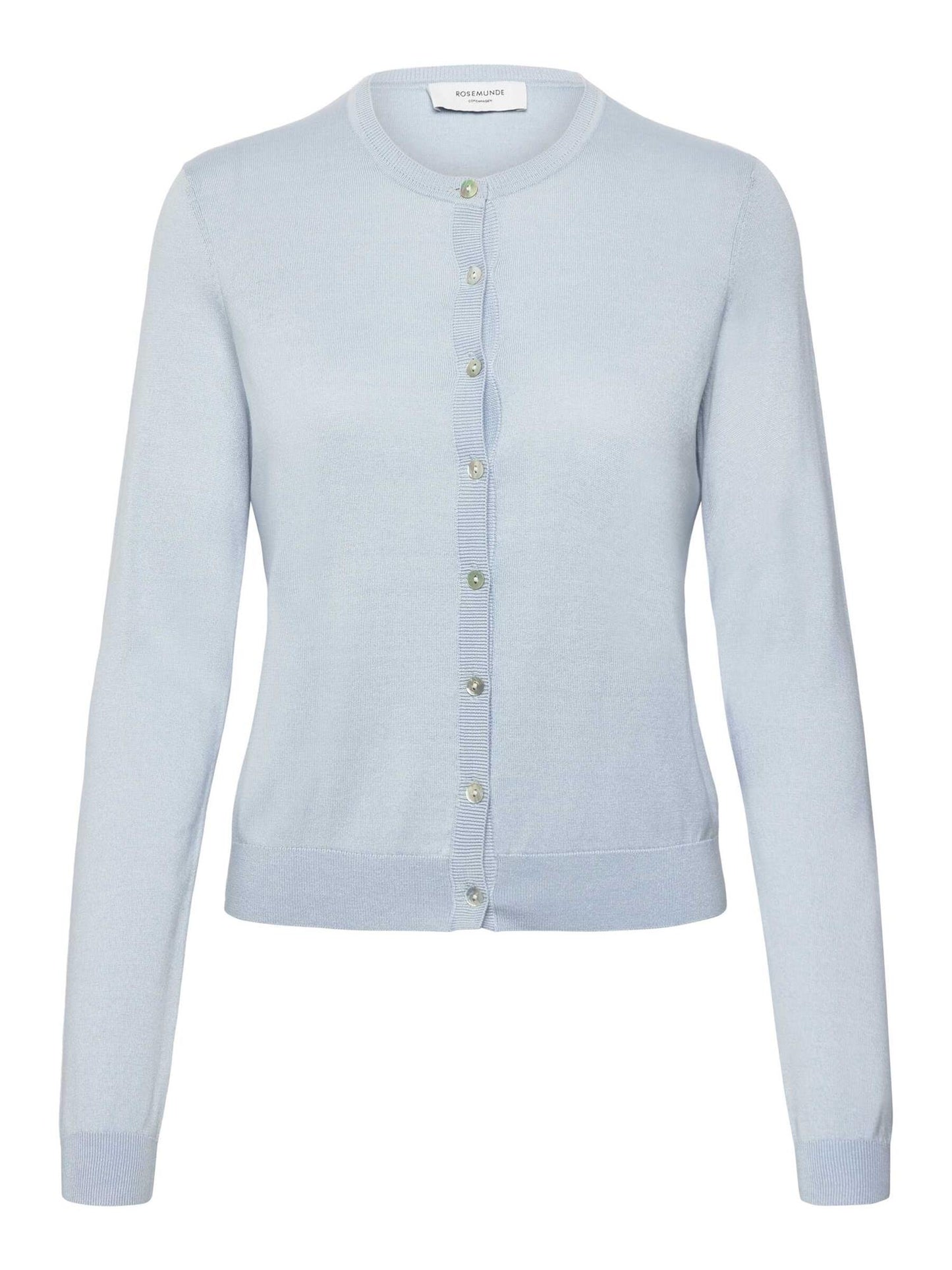 RWCapri Silk LS O-neck Cardigan