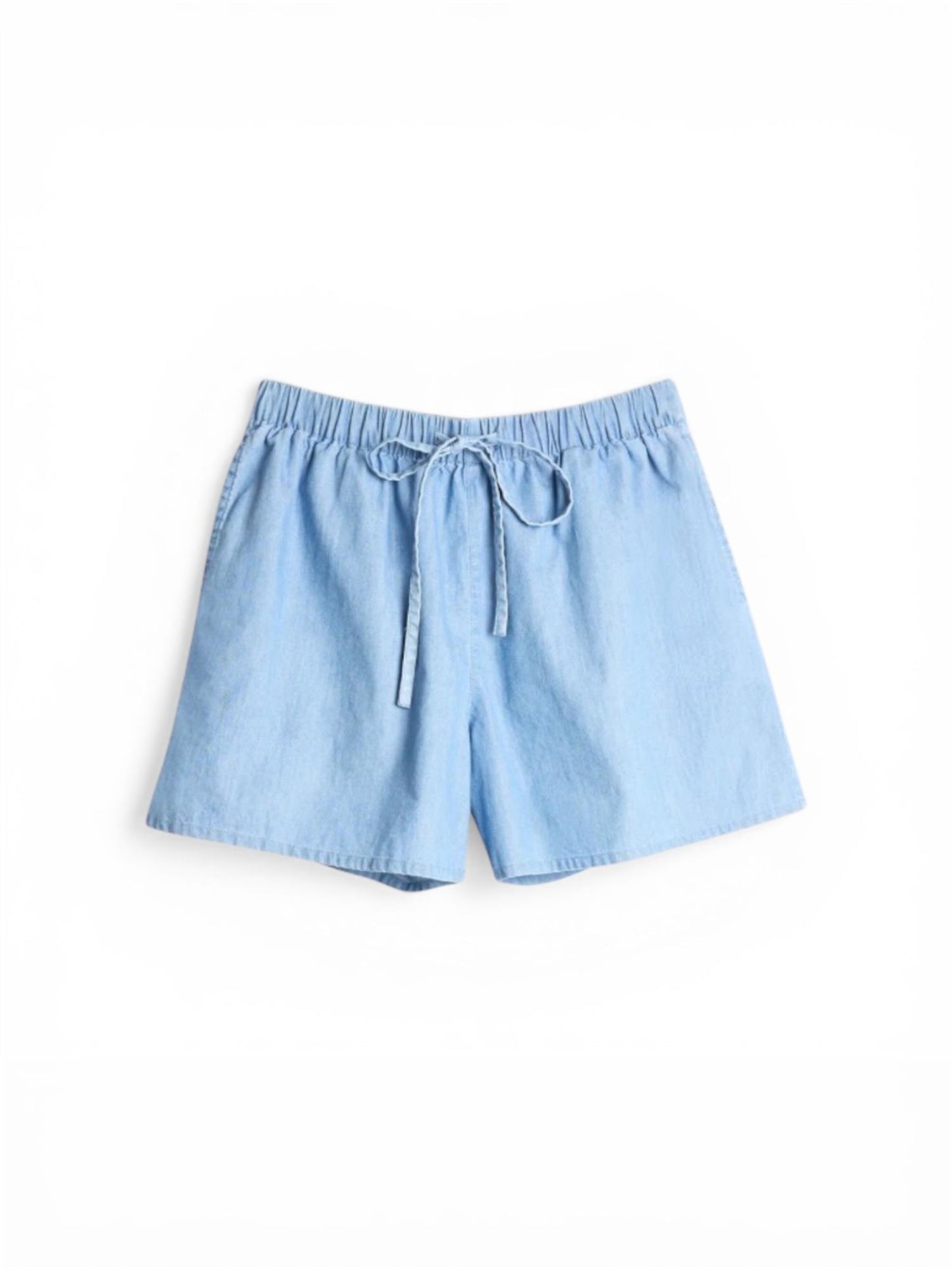 Boy friend denim shorts