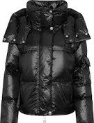 Debbie dun jakke black