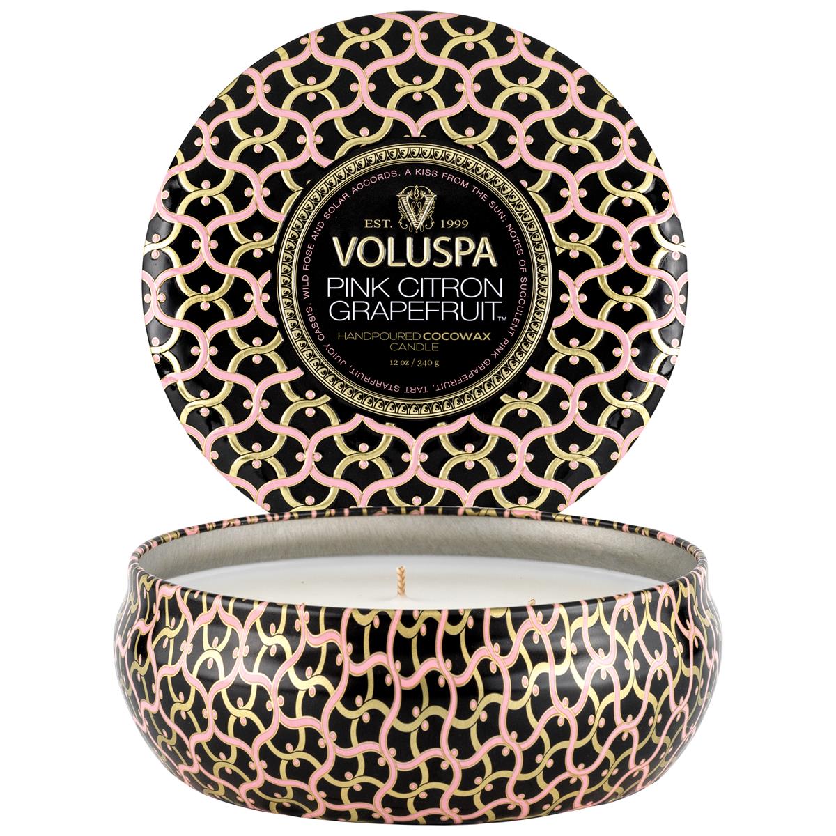 Voluspa Pink Citron Grapefruit Duftlys