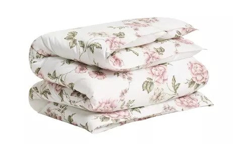Floral print single dynetrekk