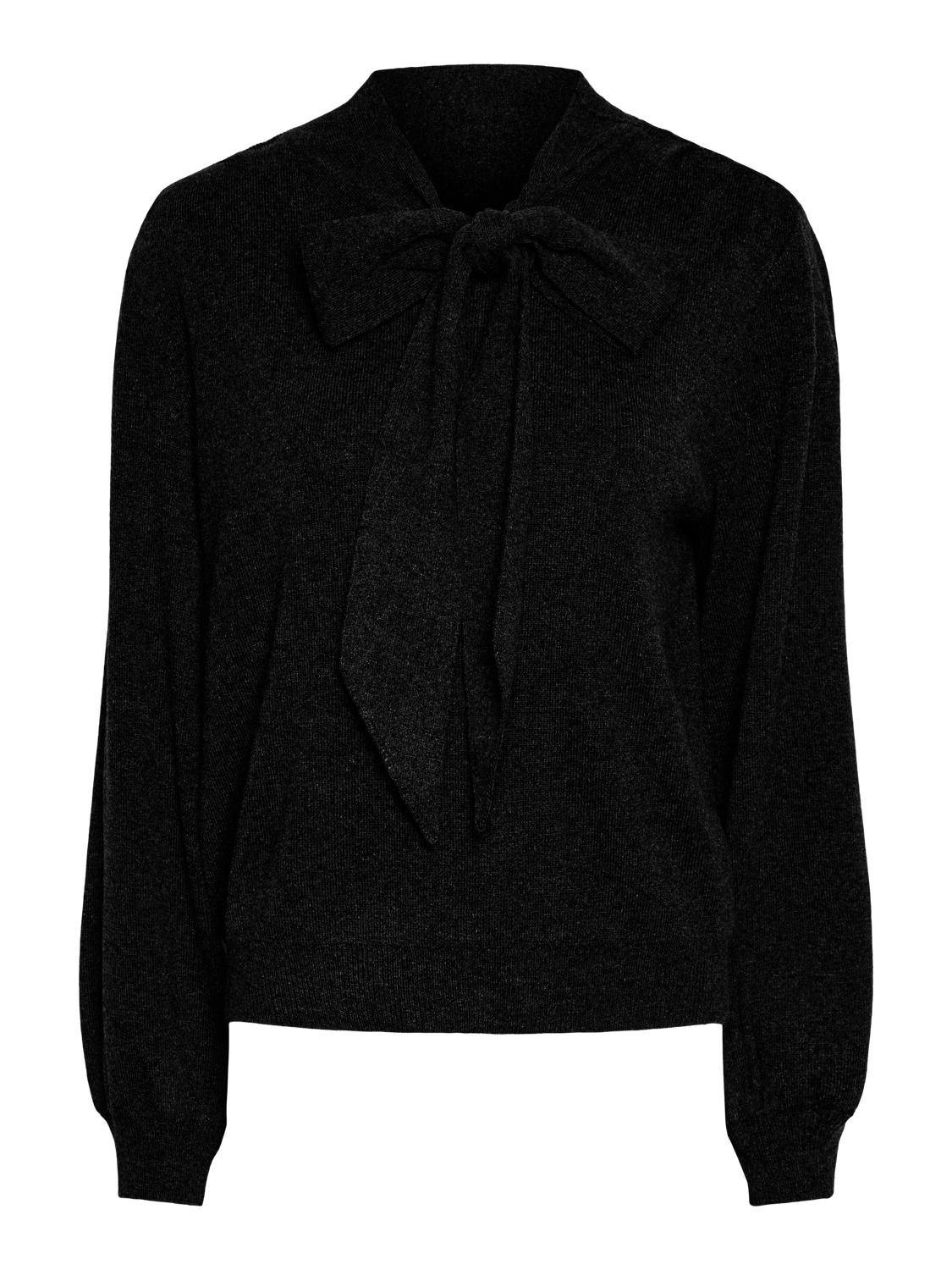 YASASSI LS BOW KNIT PULLOVER