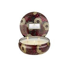 Voluspa Goji Tarocco Orange 3-Wick Tin Candle 40timer
