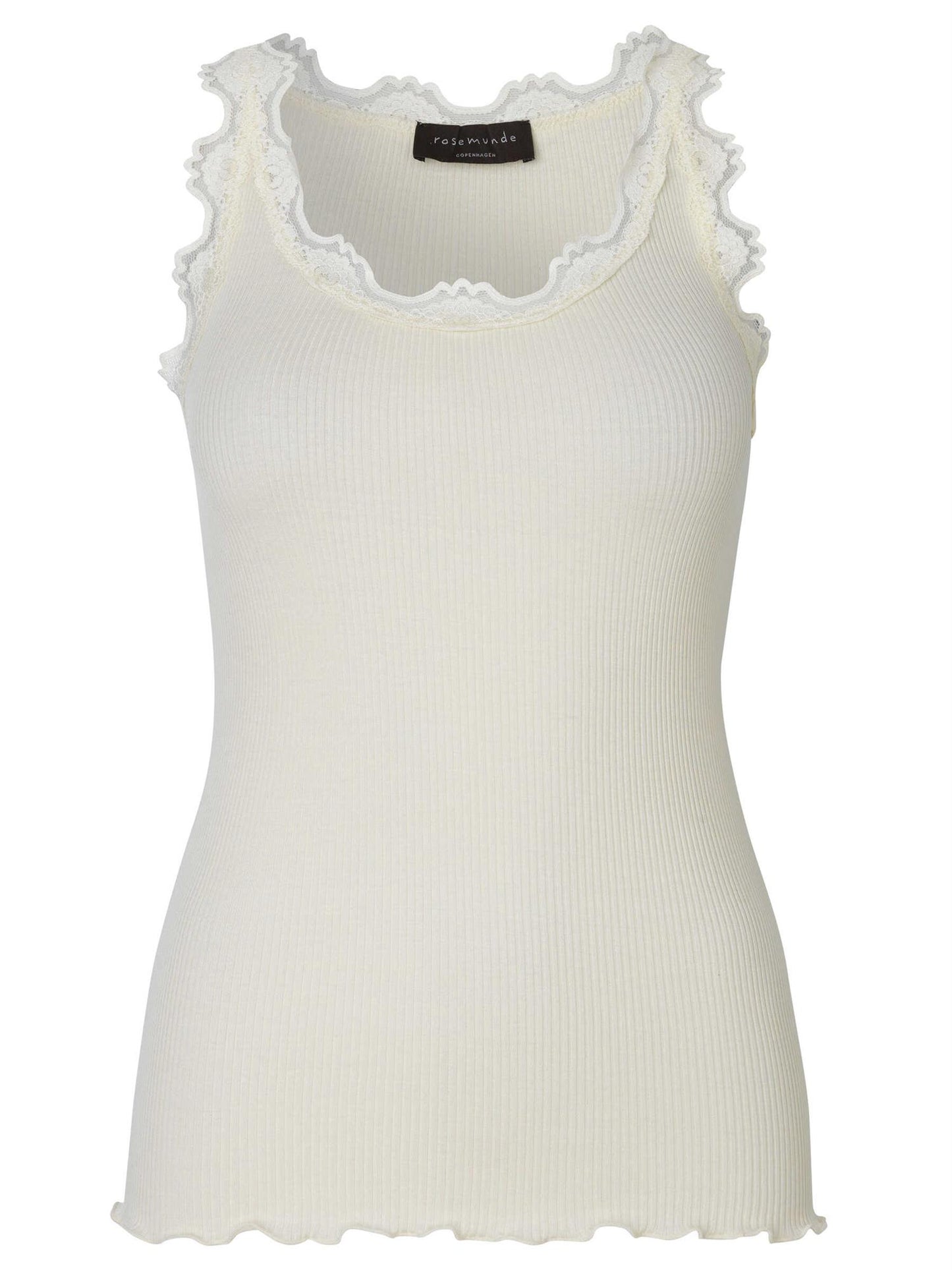 RWBabette Silk SL U-neck Lace Top