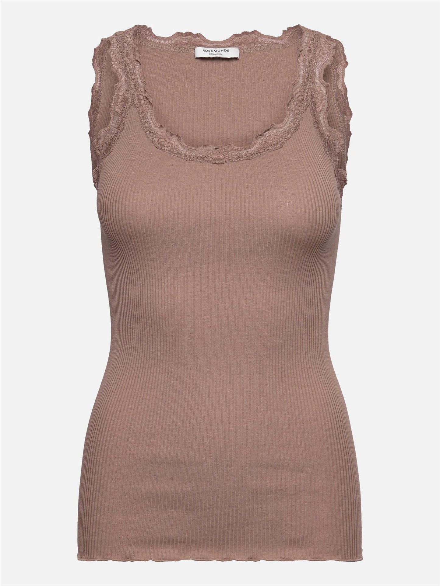 RWBabette Silk SL U-neck Lace Top
