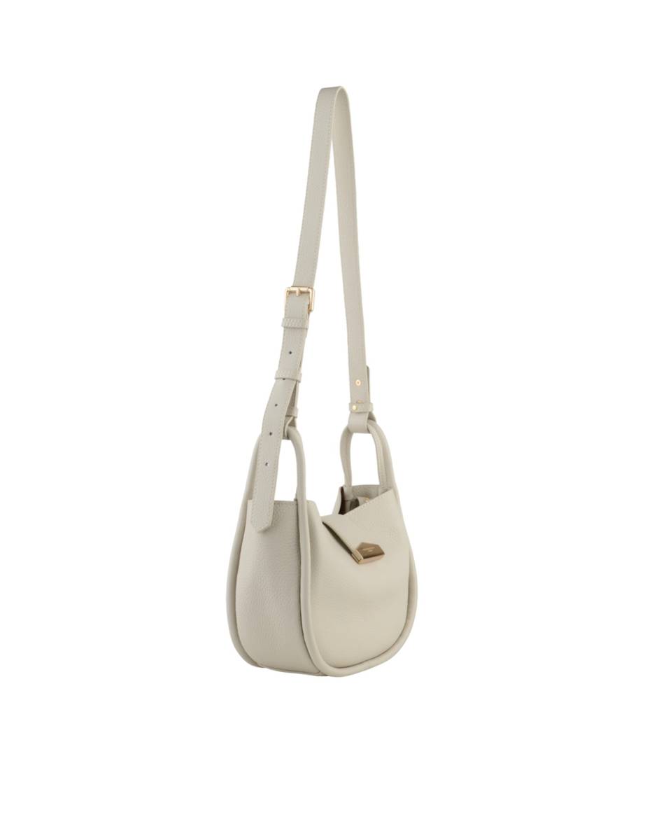 Liane cowhide leader crossbody veske