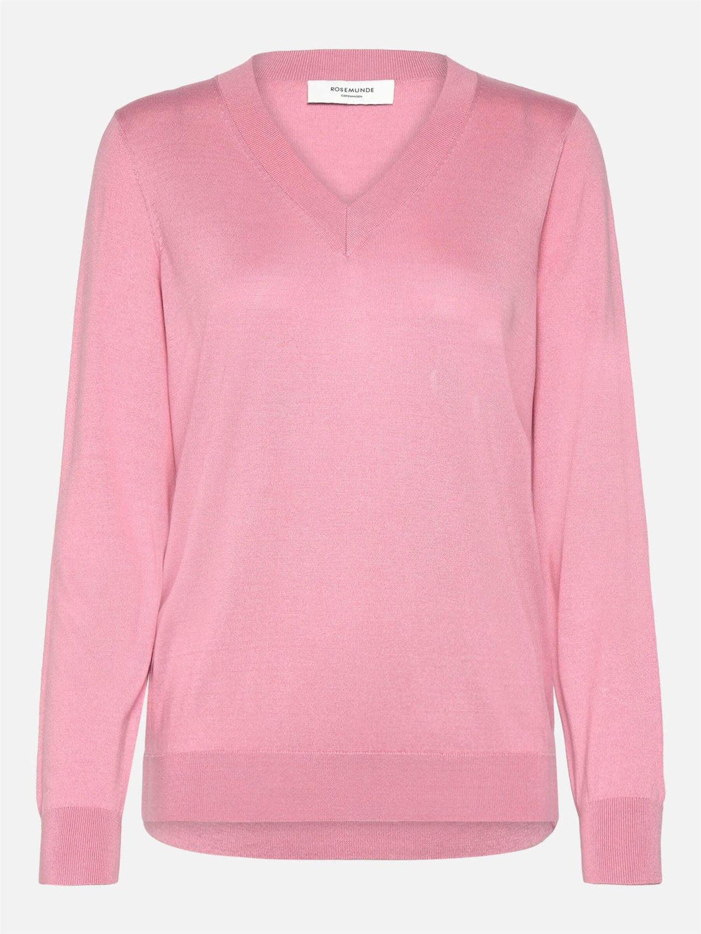 RWCapri Silk LS V-neck Pullover
