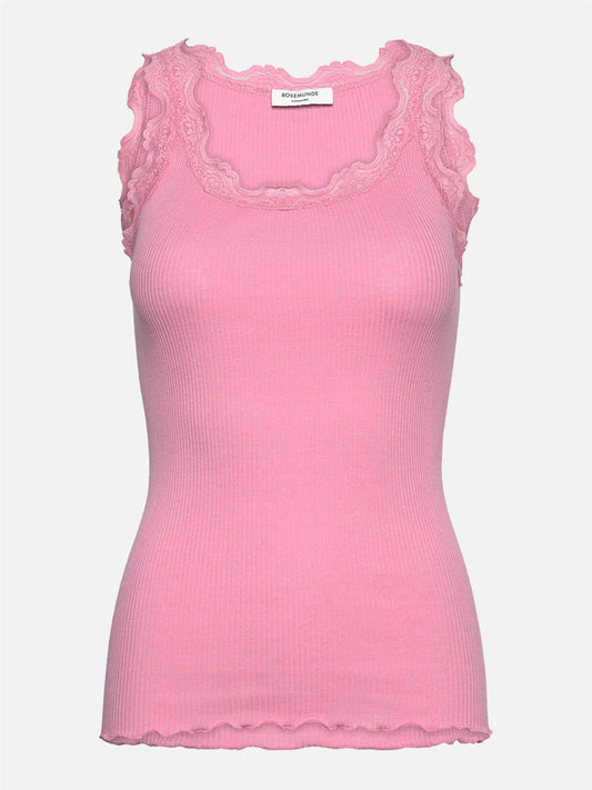 RWBabette Silk SL U-neck Lace Top