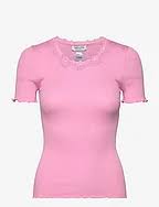RWBeatha SS Regular O-neck Lace T-shirt