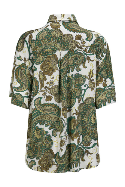 Santorini maxi shirt