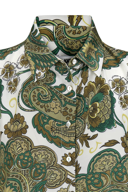 Santorini maxi shirt