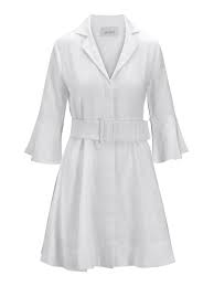 Astrid linen dress