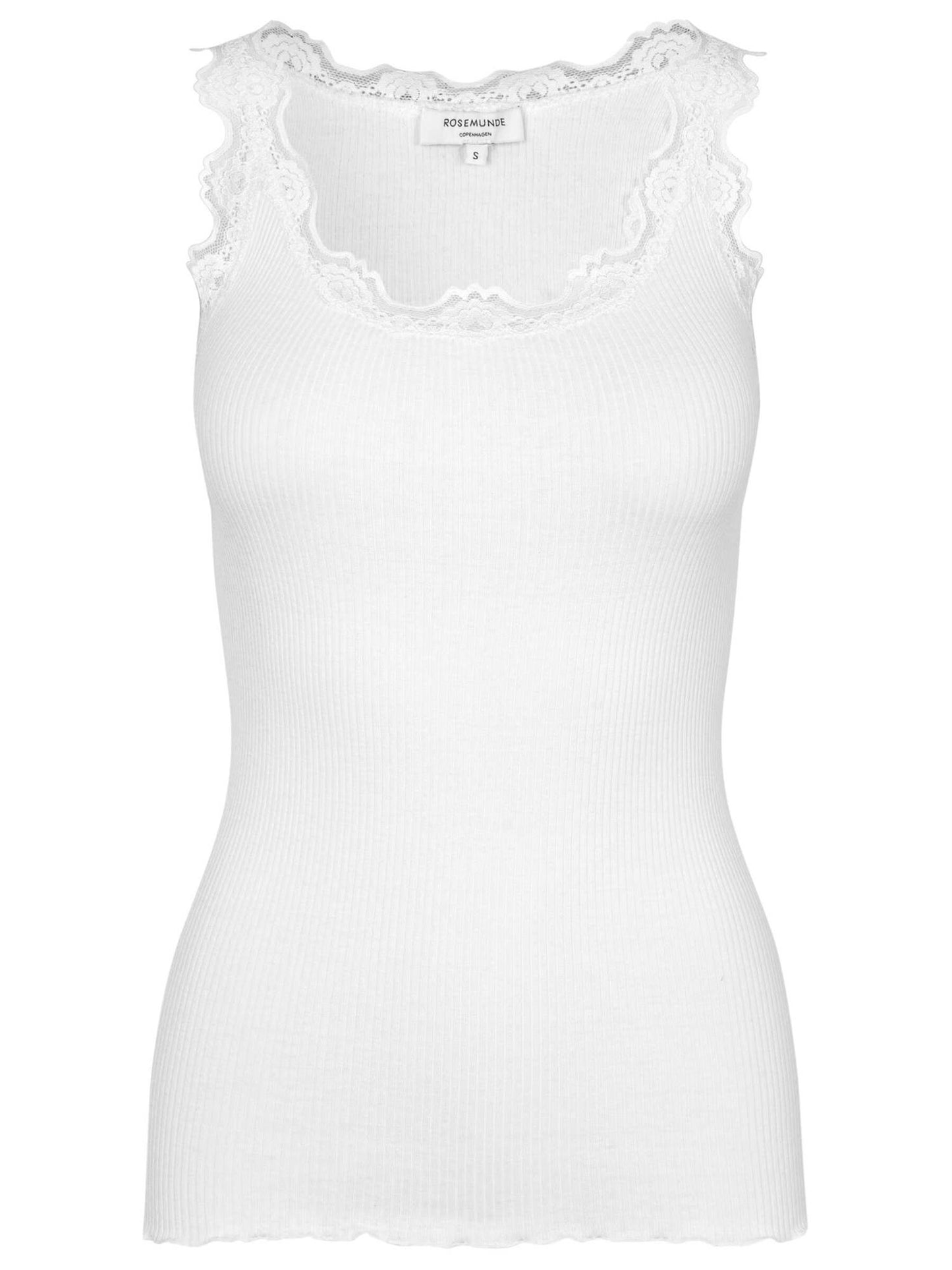 RWBabette Silk SL U-neck Lace Top