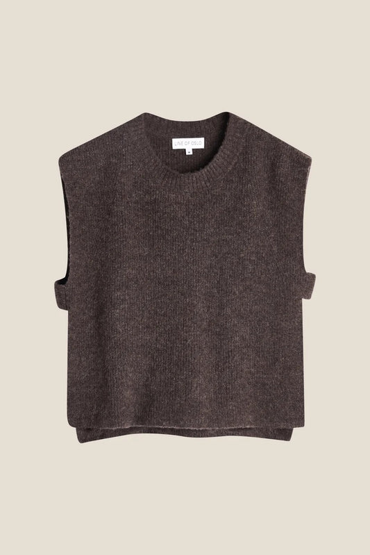 Line of Oslo Dog Strikket Vest