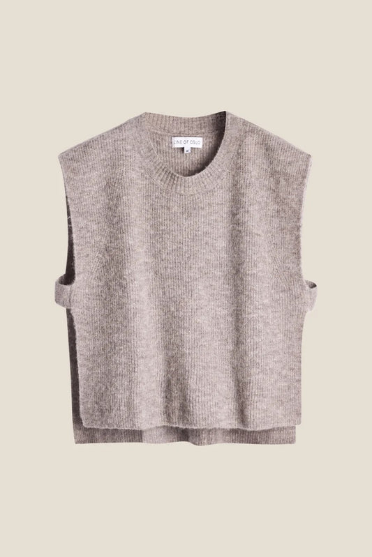 Line of Oslo Dog Strikket Vest