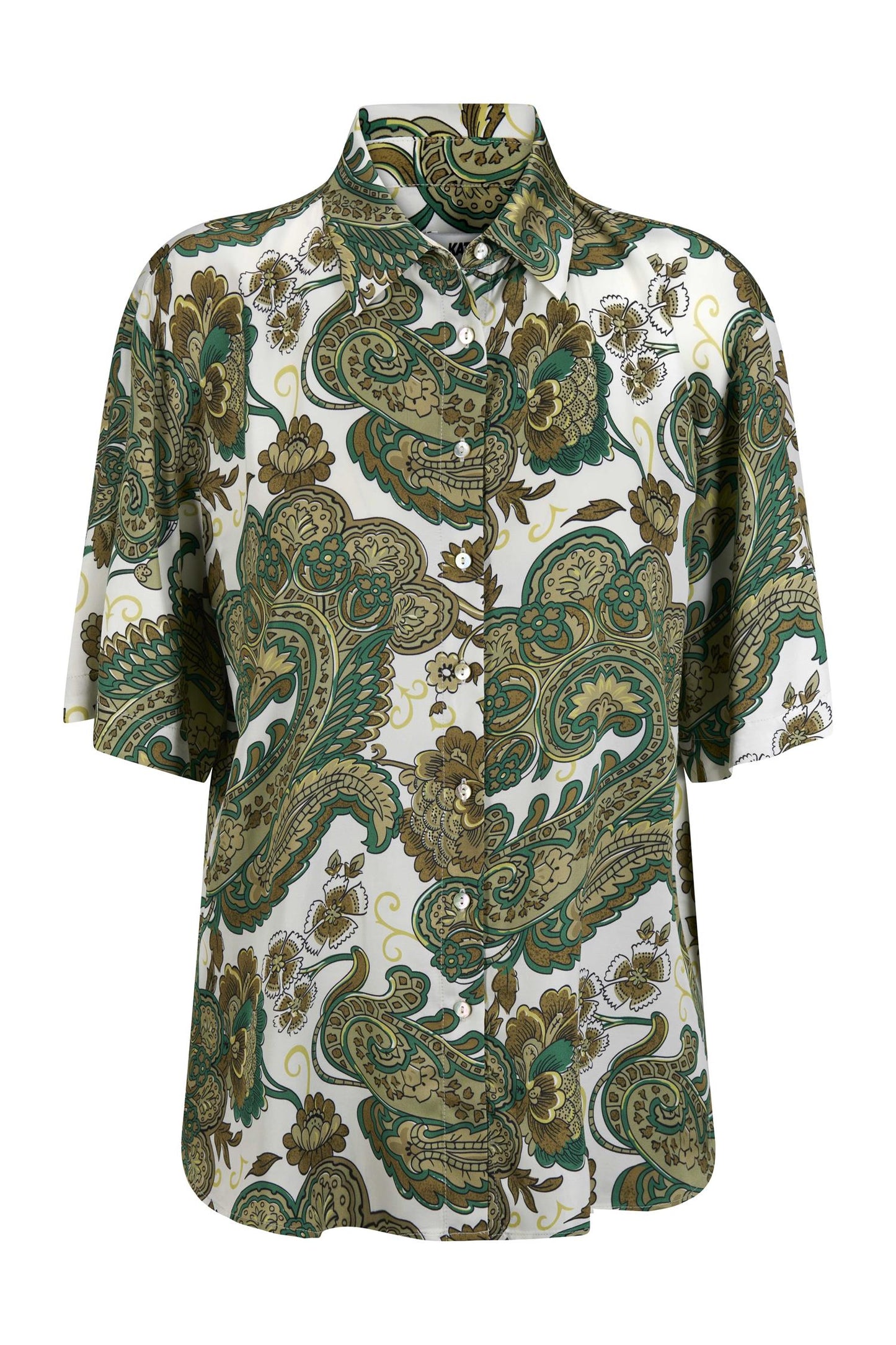 Santorini maxi shirt