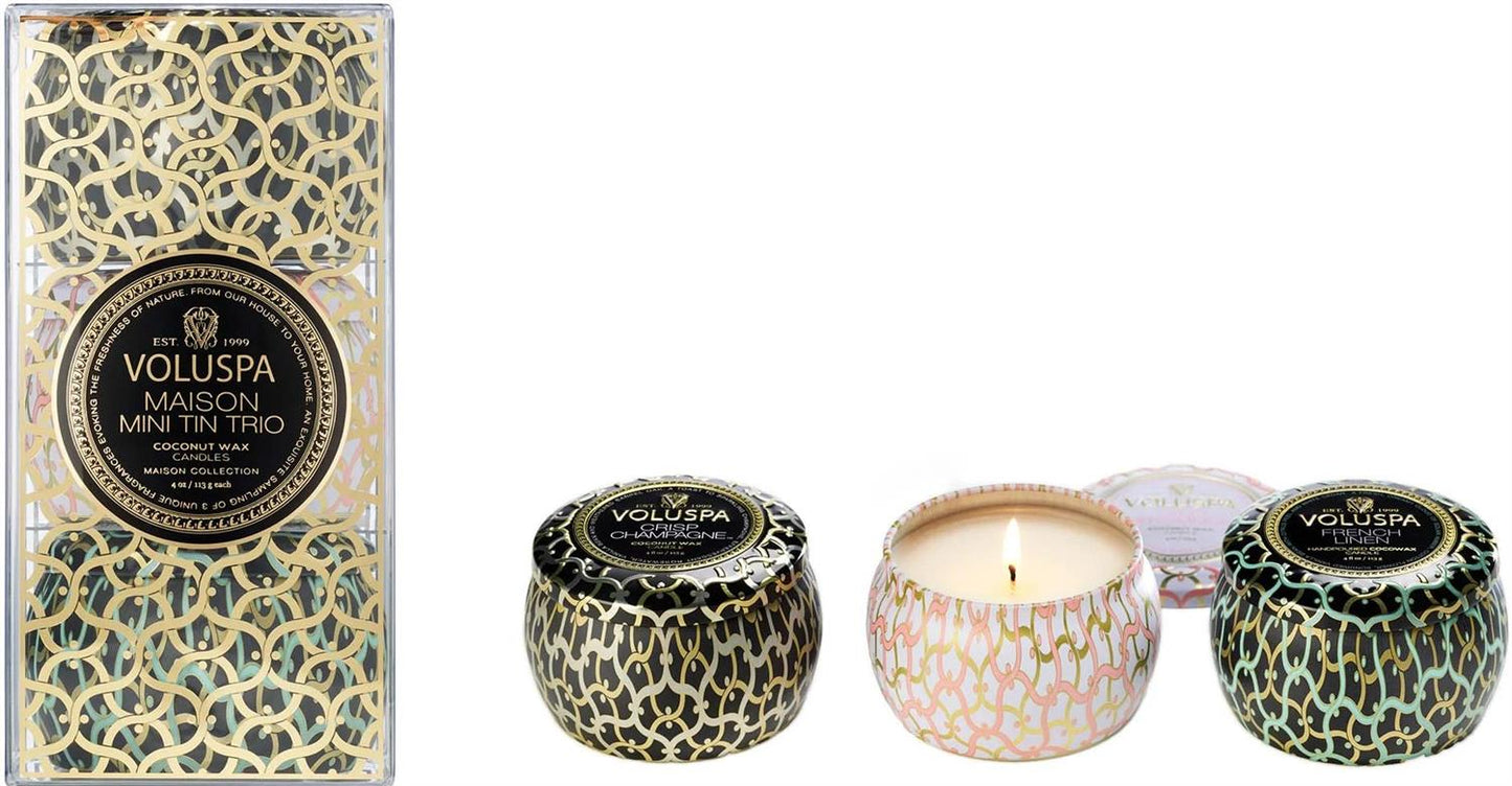 Maison Mini Tin Trio Giftset