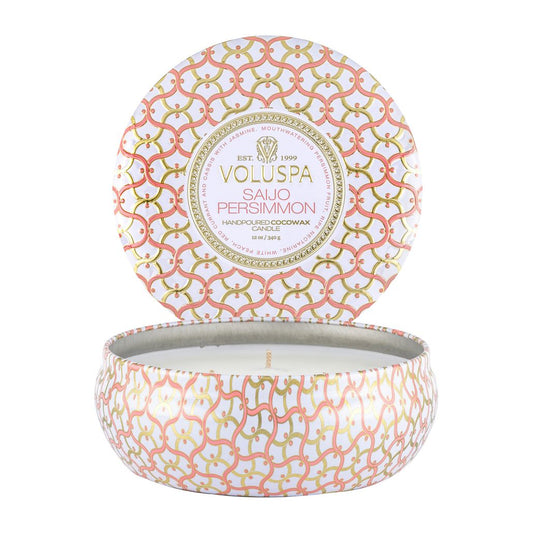 Voluspa Saijo Persimmon 3 wick