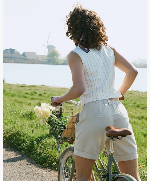 Cleo shorts linen