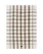 Checked linen7cotton kitchen towel
