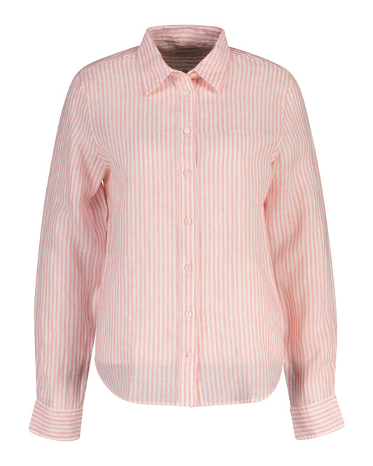 REL STRIPED LINEN LS SHIRT