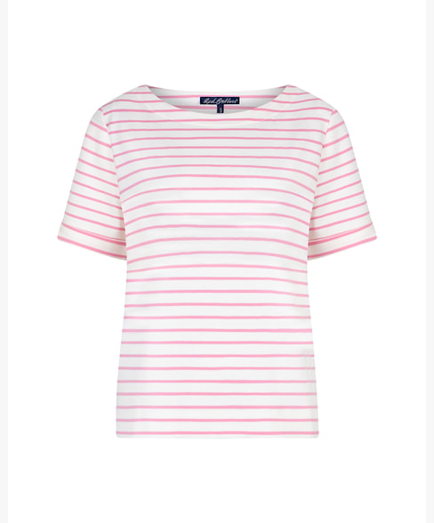 Terry Stripe Short Sleeve