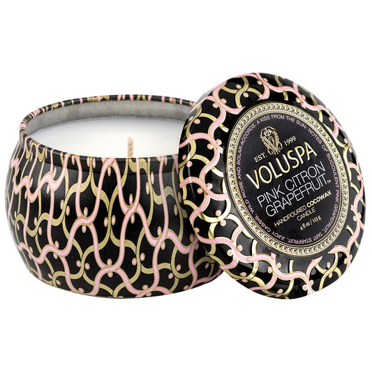 Voluspa Maison Noir Pink Citron Grapefruit Duftlys
