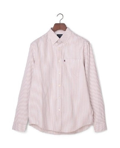 Casual Striped flannel shirt