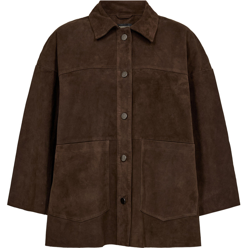 TonjaDep Suede Oversize Shirt