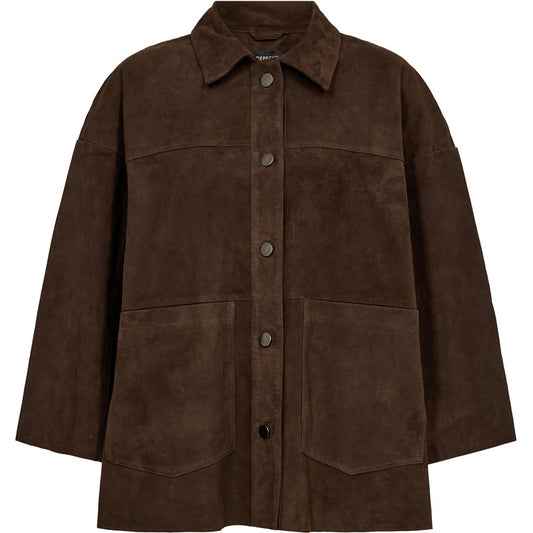 TonjaDep Suede Oversize Shirt
