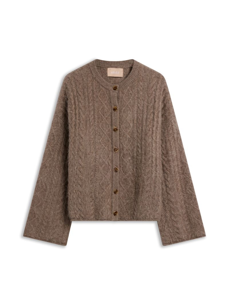Ylva Brushed Cardigan