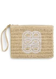 Mim Straw Clutch