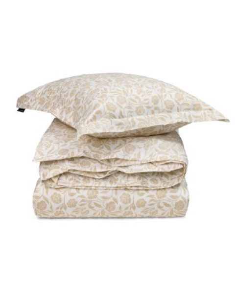 Flower cotton sateen bed set