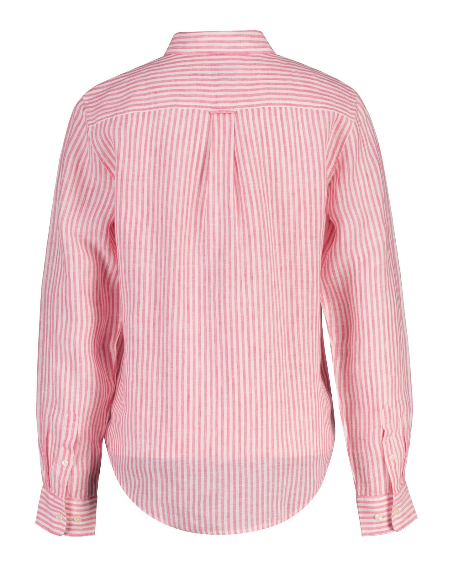 REG STRIPED LINEN LS SHIRT