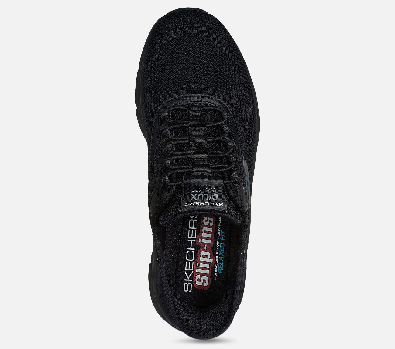 SKECHERS D'LUX WALKER 2.0 SLIP-INS SNEAKER - SVART