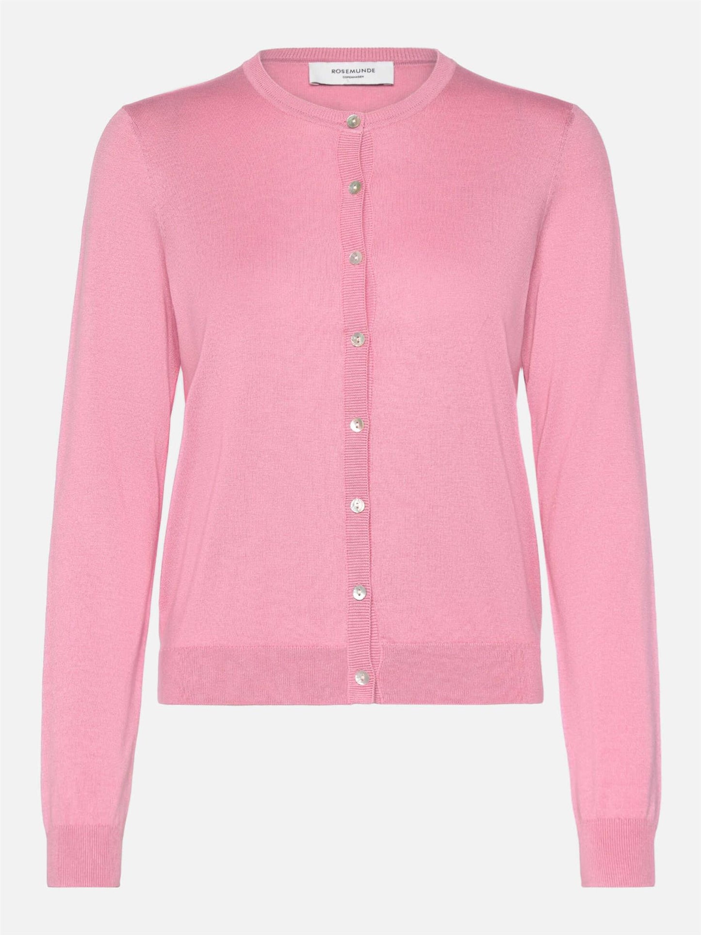 RWCapri Silk LS O-neck Cardigan