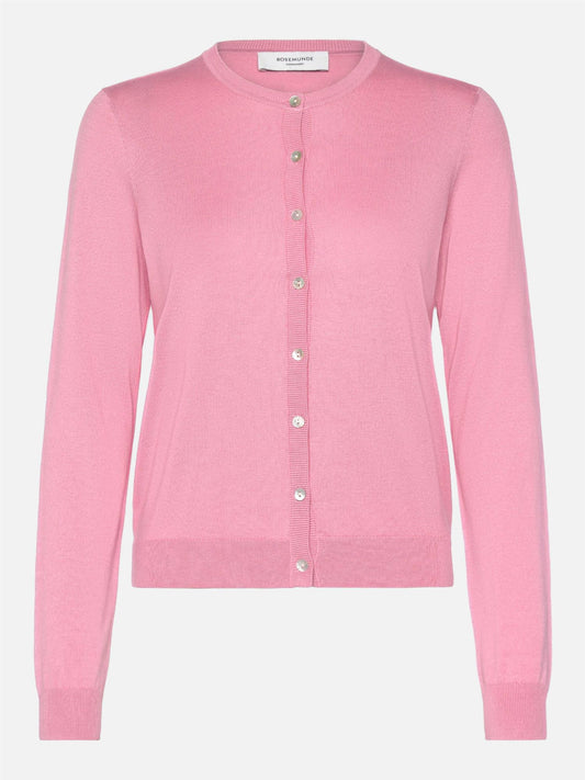 RWCapri Silk LS O-neck Cardigan