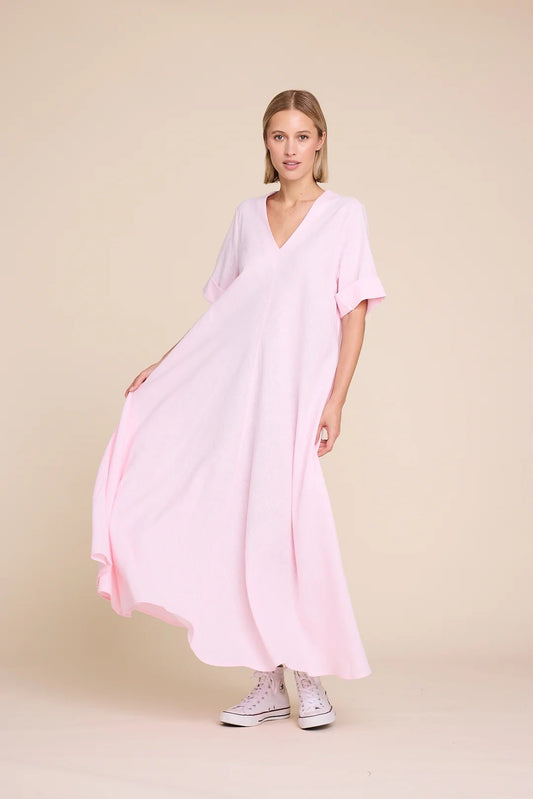 Eva linen kjole