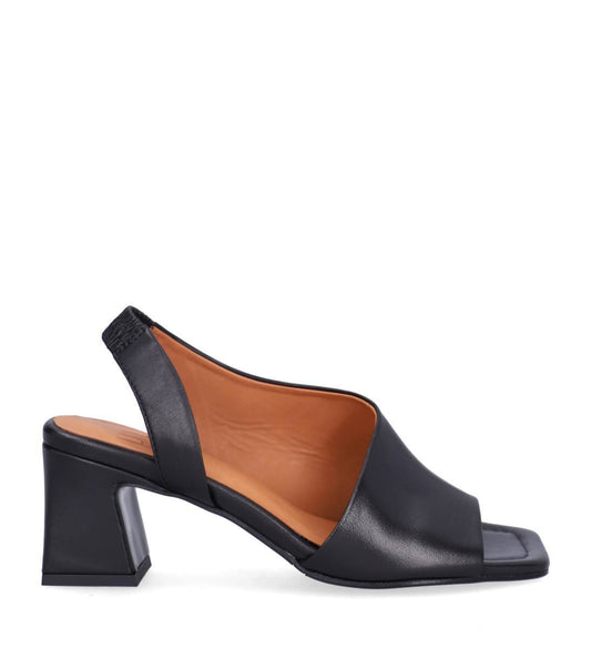 Black Nappa sandal