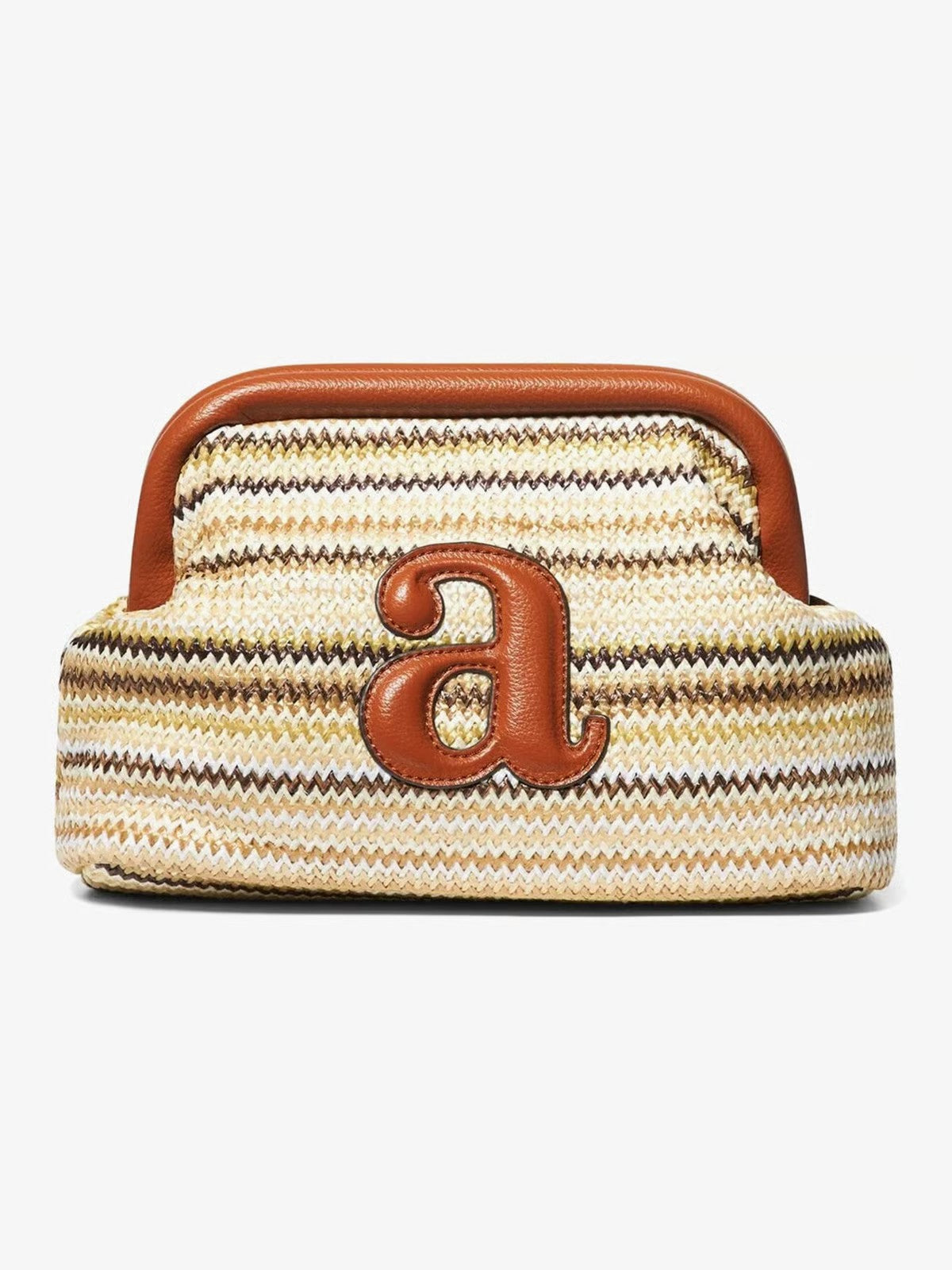 Raffia Clutch Stripe