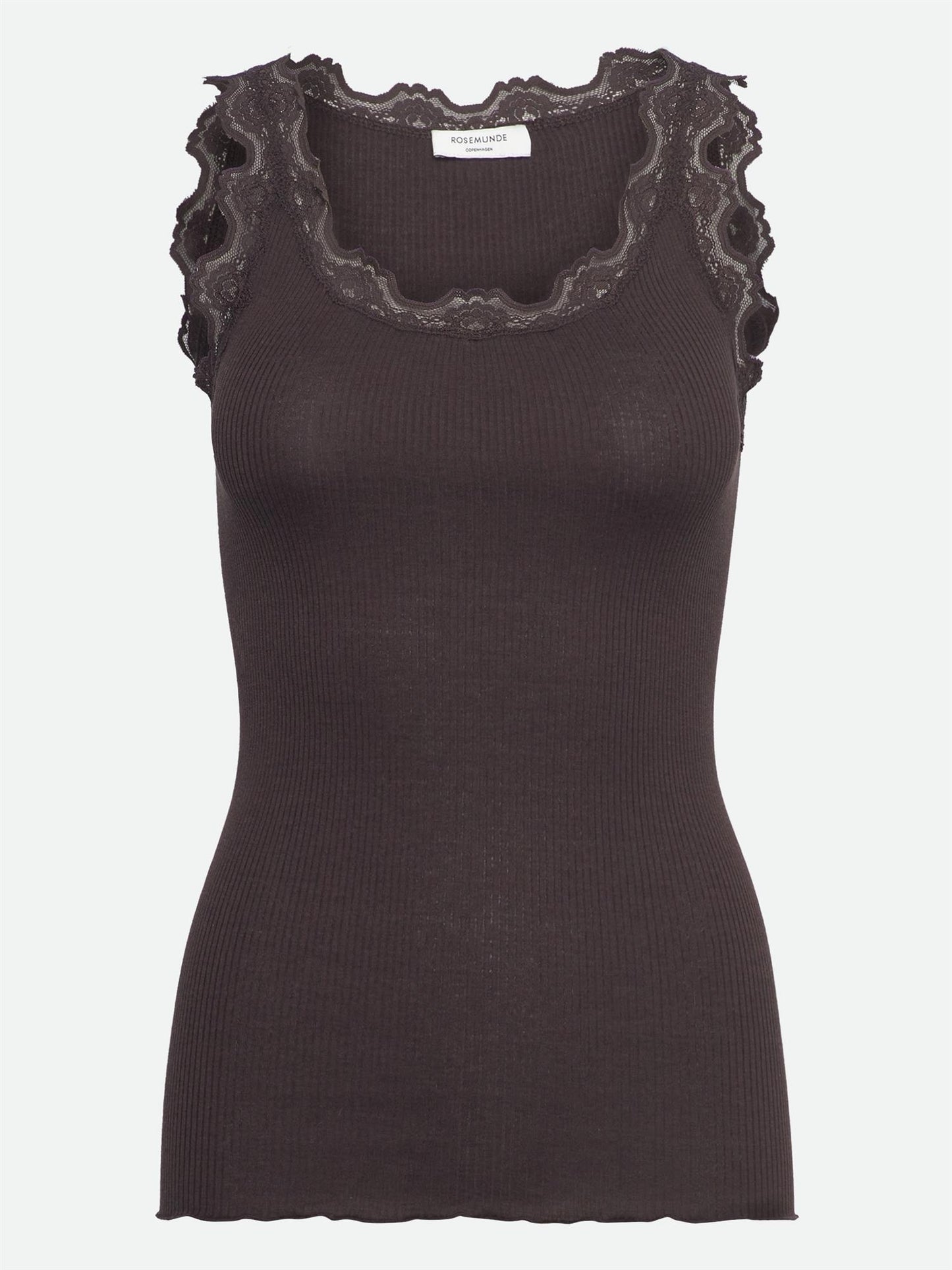 RWBabette SL U-neck Long Lace Top