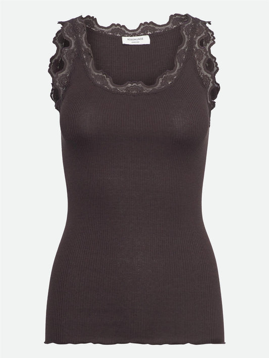RWBabette SL U-neck Long Lace Top