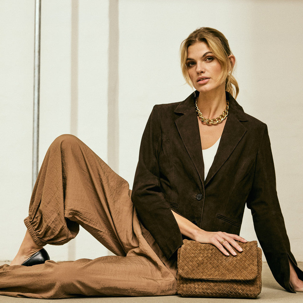 SavannaDep Suede Blazer