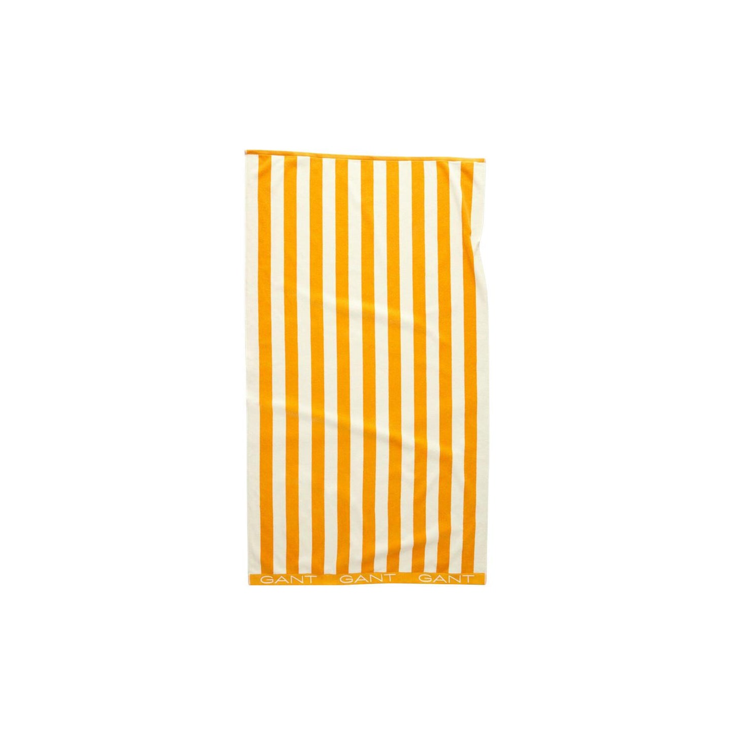 BLOCK STRIPE BEACH TOWEL, MEDAL YELLOW